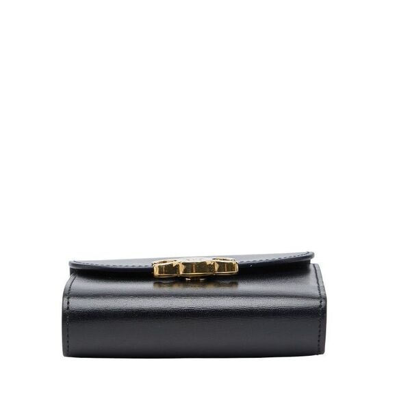 Celine Triomphe Black Leather Women's Celine - Picture 3 of 10
